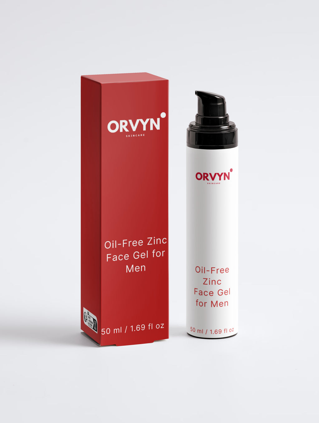 Oil-Free Zinc Face Gel for Men