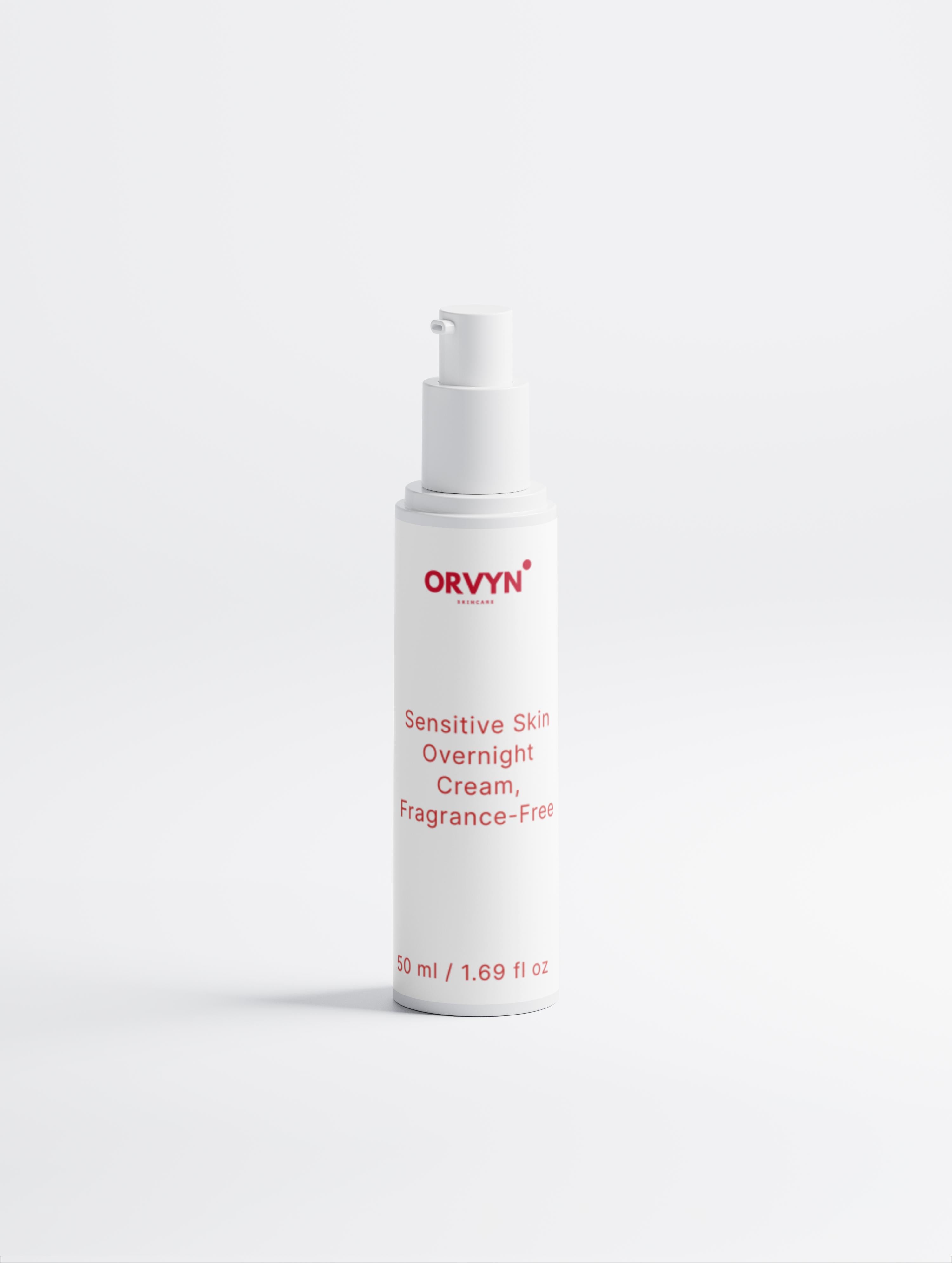 Sensitive Skin Overnight Cream, Fragrance-Free